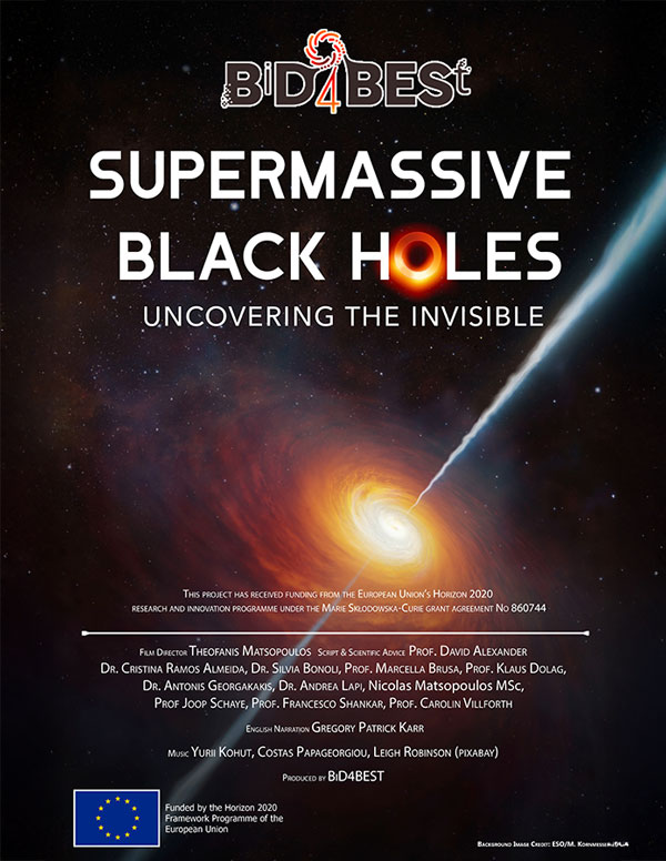 Poster for Supermassive Black Holes: Uncovering the Invisible